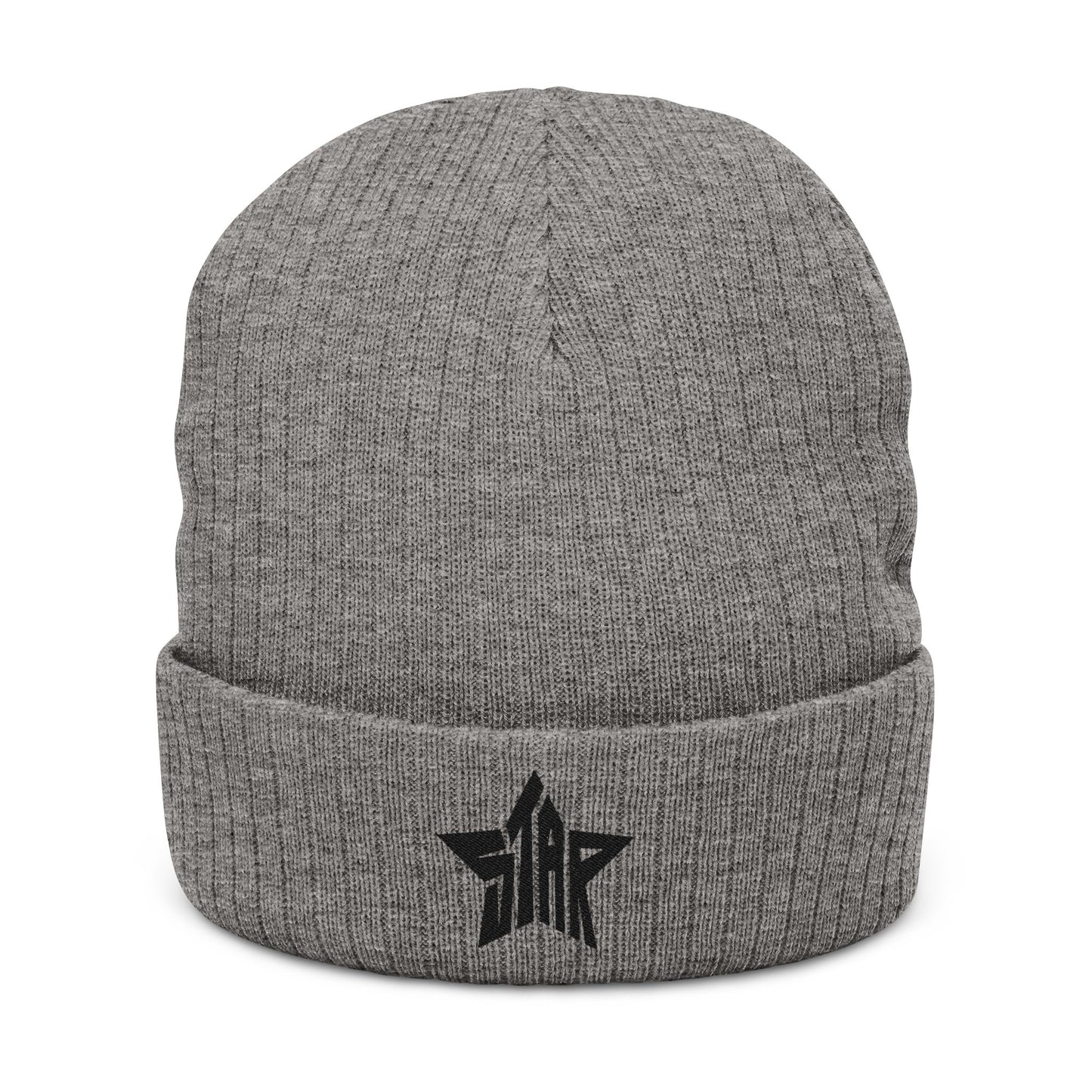 STAR Ribbed Beanie