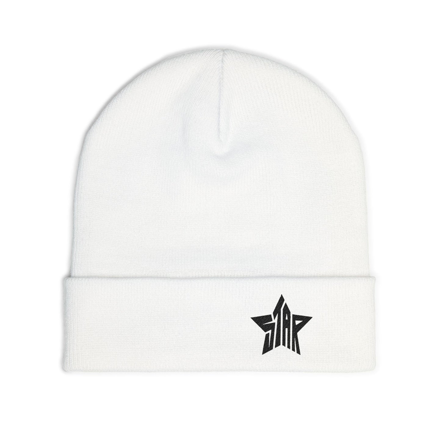 STAR Embroidered Beanie