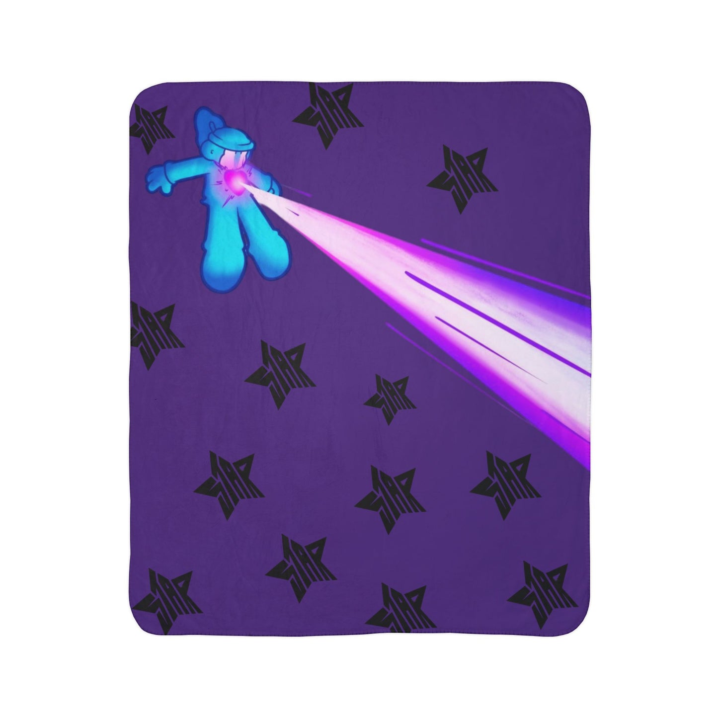STAR BunBun blanket — Cozy Plush Throw with Star Pattern