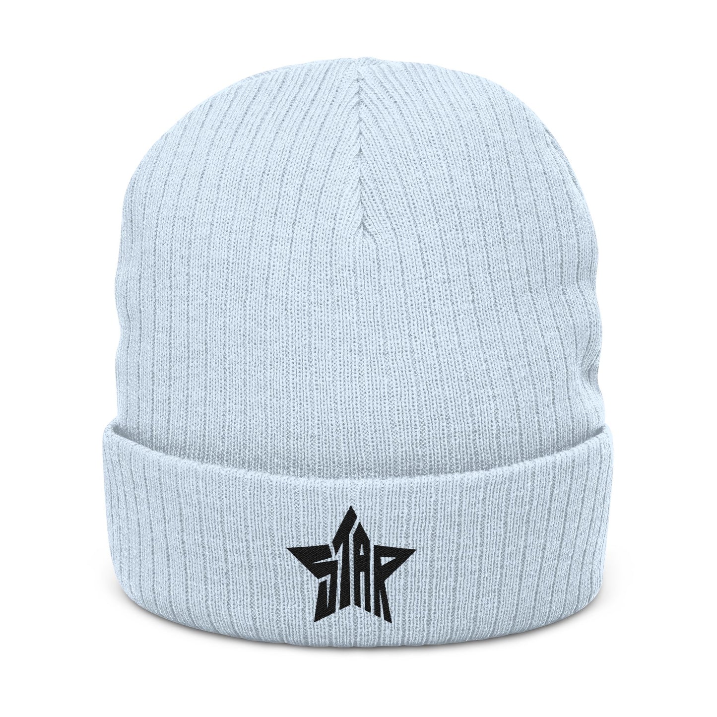 STAR Ribbed Beanie