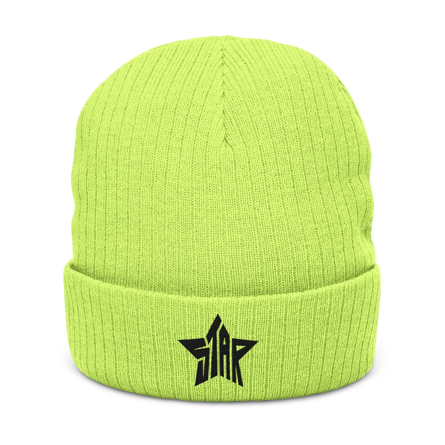 STAR Ribbed Beanie
