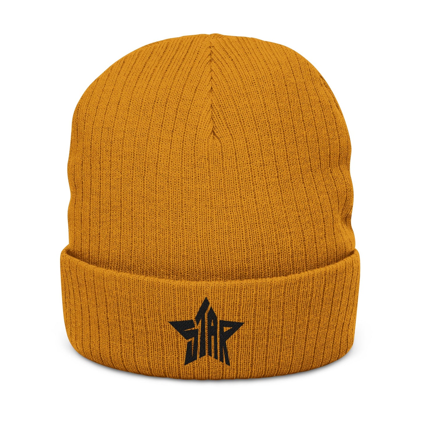 STAR Ribbed Beanie