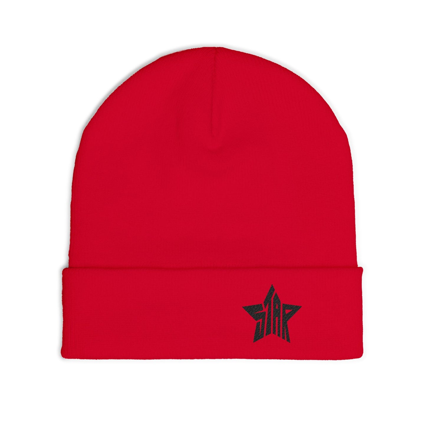 STAR Embroidered Beanie